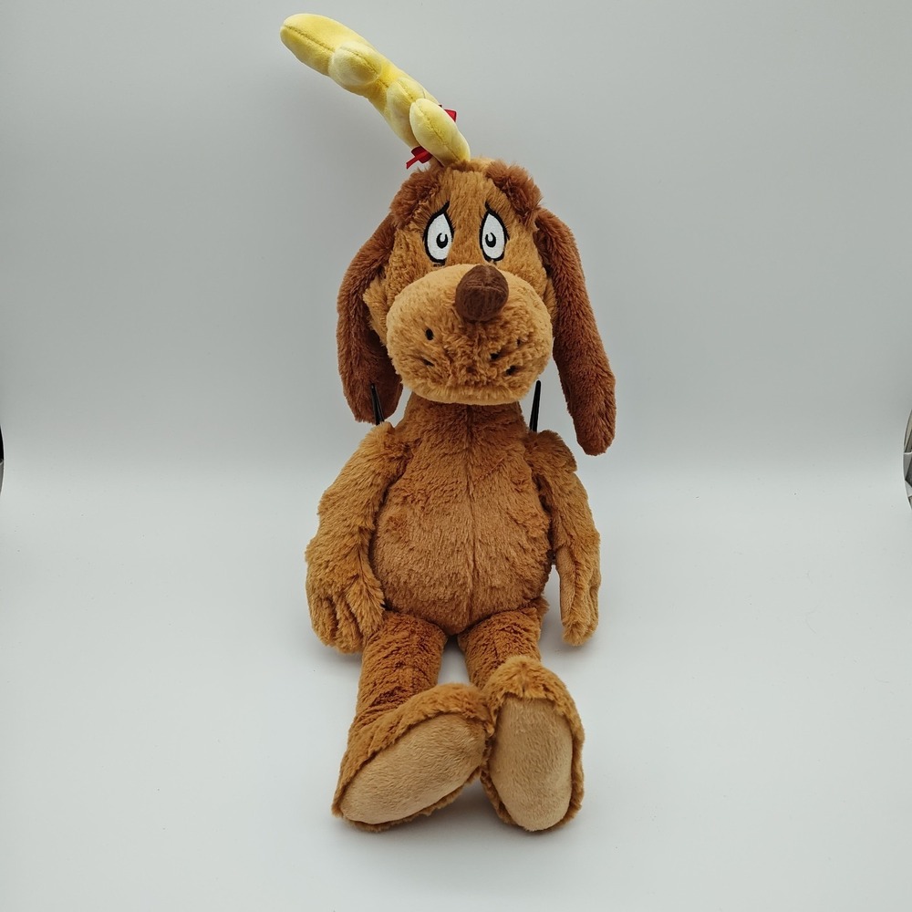 Dr Seuss Max Dog Plush Grinch Aurora Christmas Antler‎